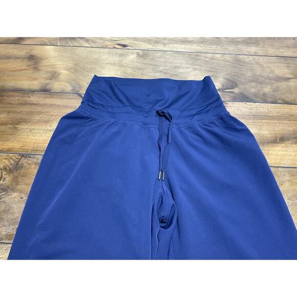 ATHLETA Women's Pant Size 4 City Be True Jogger Pockets Stretch Navy Blue - Picture 3 of 12